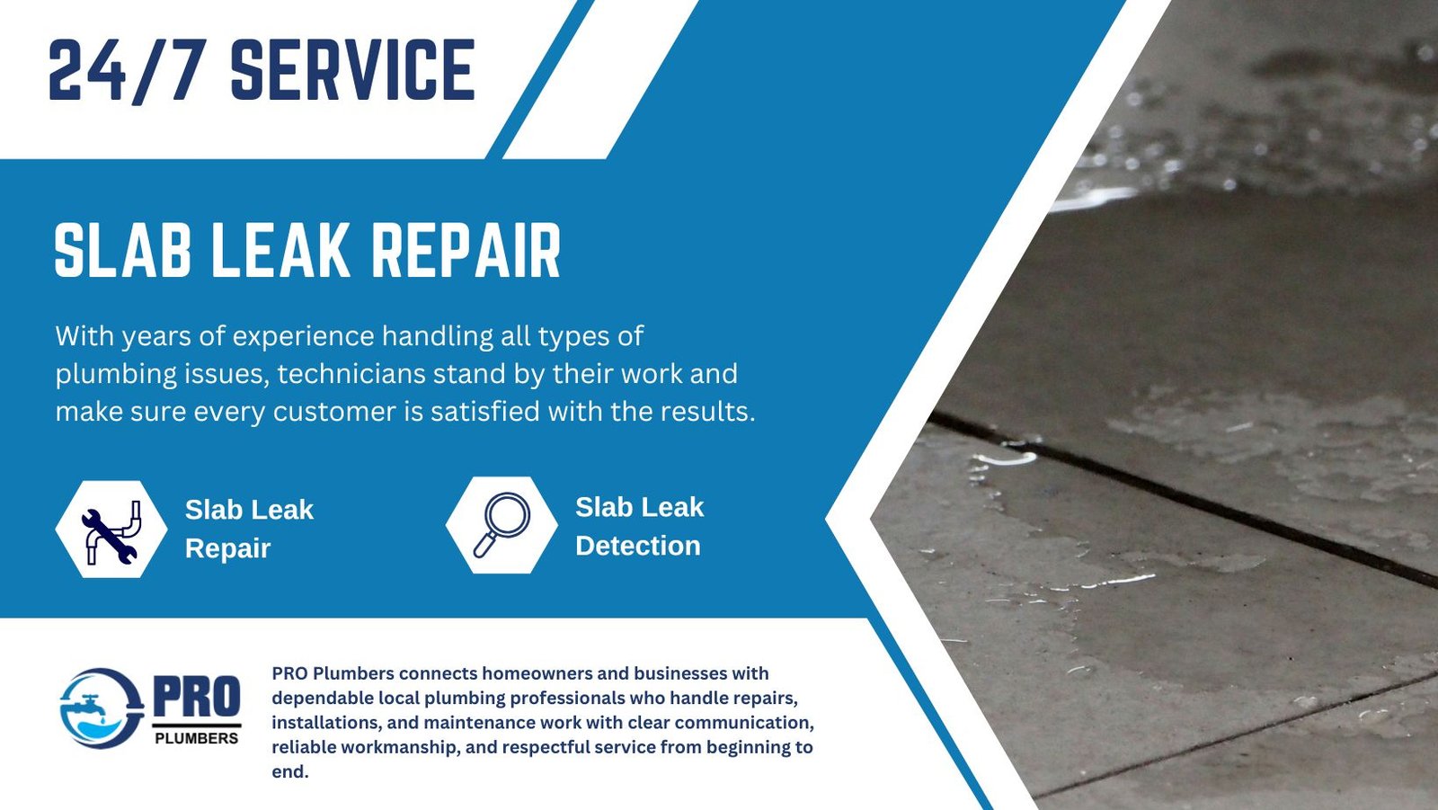 Slab Leak Repair in Wylie