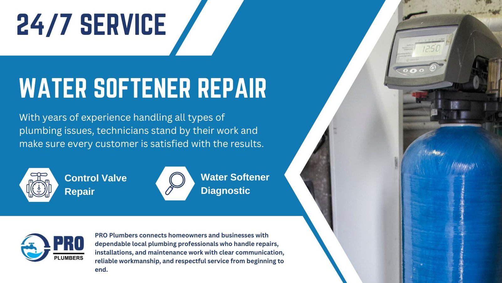 Water softener repair in Wylie, TX